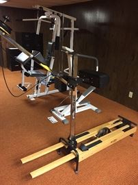 ANOTHER VIEW OF EXERCISE EQUIPMENT