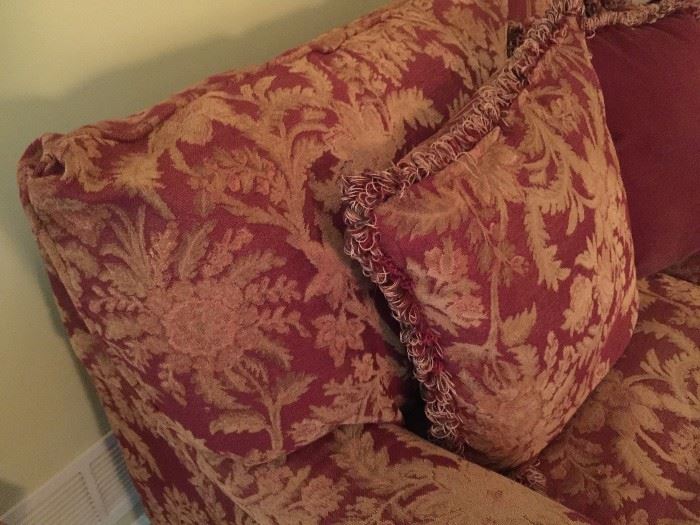 Just a peek at the fabulous sofa that is so comfy and beaaauuutiful too!