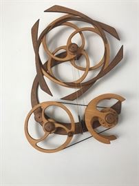 Kinetic sculpture by David C.  Roy