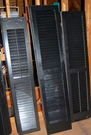 NICE SELECTION OF VICTORIAN SHUTTERS