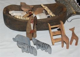 NOAH GREETS HIS ANIMALS,  2 X 2