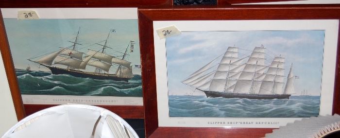 CURRIER & IVES REPROS