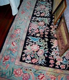WOOL & SILK CARPET WOVEN IN CHINA