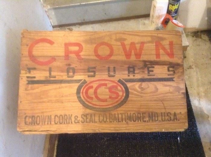 Crown Cork and Seal Crate