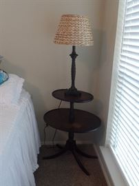 Nice two level End Table and Lamp