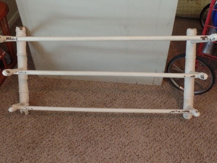 Antique Wall mounted Quilt Rack