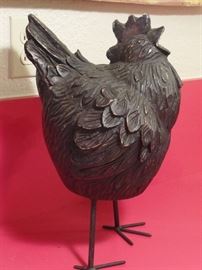 Decor Chicken (the size of a basket ball)