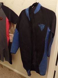 Wet suit water ready