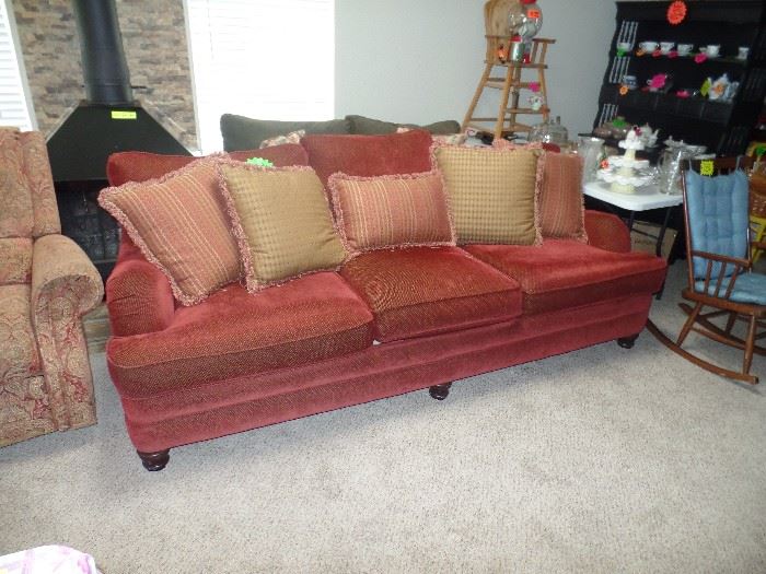 Large nice Sofa and Pillows in good shape!