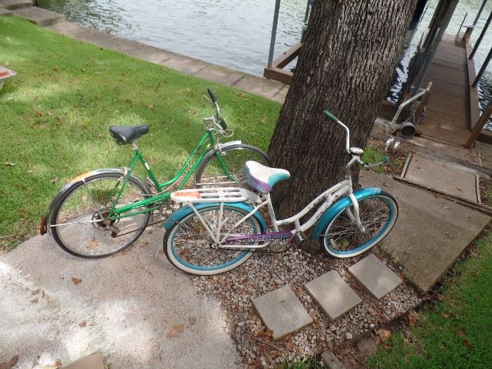 Two Women's Bikes