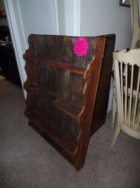 Wood Wall Shelf for Collectables