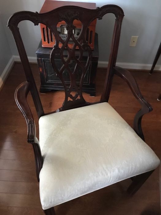 Council Craftsman , 8 chairs, two arm, 6 side