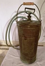 Antique Lofstrand Fire Extinguisher
