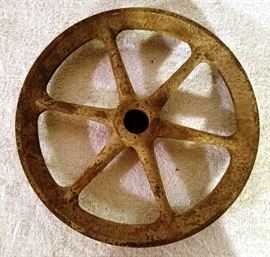 Small 8" Antique Wheel