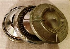 Set of Three (3) Hub Caps