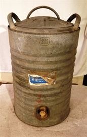 Galvanized "Western Field" Water Cooler