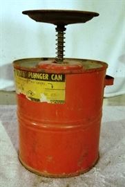 Just-Rite Plunger Can