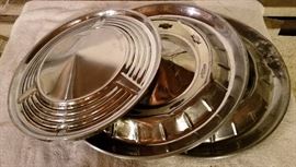 Three Different Chevrolet Hub Caps