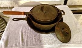 Cast Iron Skillet Lot