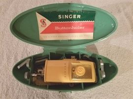 Singer Buttonholer