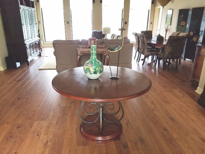 Round Dining / Entry Table / $150.00
