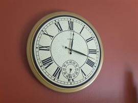 Oversized Wall Clock Linden.