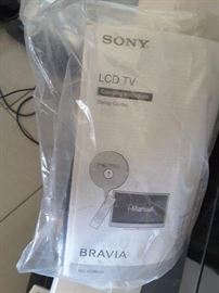 LCD TV Instructions-Manual for Sony TV.