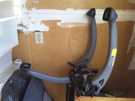 View of SARIS Bike Rack.