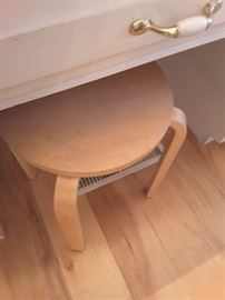 Small vanity stool.