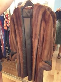 Mink Coat Length is about 5 Feet. Purchased in 1960 in New Yor.