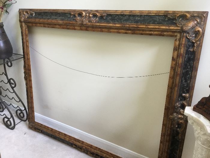 Oversize frame from Brandon's showroom. 
