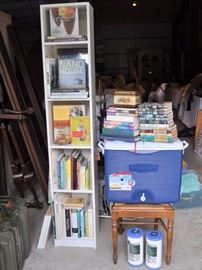 Large selection of books. Cook books, hobbies and collectibles, children and young adult books, decorating and architecture.