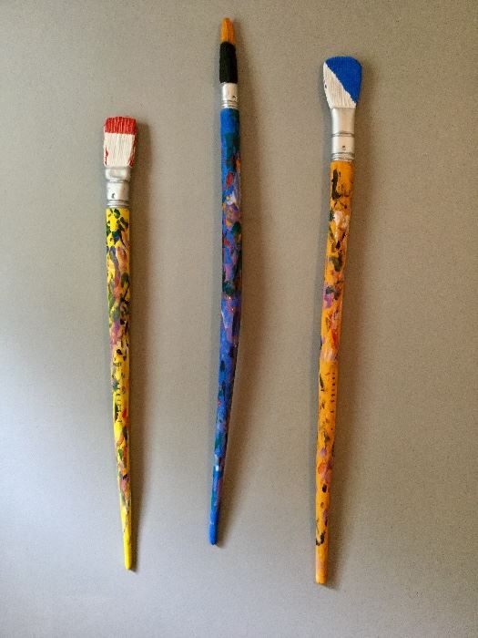 Original ceramic artwork by Artist, Suzanne Sidebottom. 3 pieces approx. 12"-30" in length. 