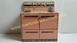 Vintage Wolverine tin toy stove