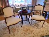 2 ArmChairs & Side Table