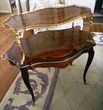 Antique 2 Tiered Table