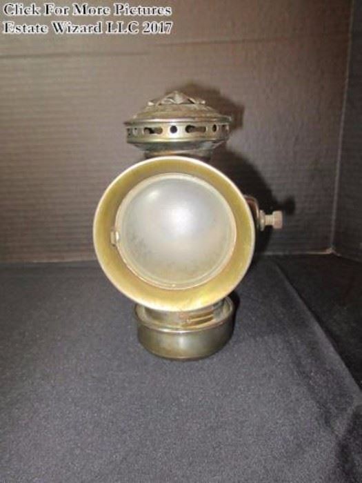 Dietz & Eureka 1900's motorcycle lantern