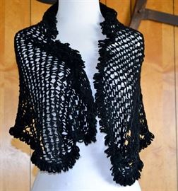 A large collection of Victorian handmade clothing