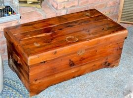 Small cedar chest