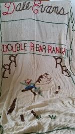 Chenille Dale Evans Double Bar ranch!