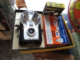 The Brownie Star flash in its original box