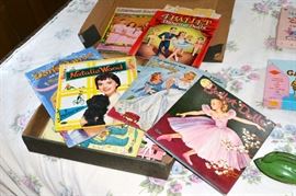 Some of the paper dolls