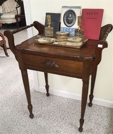  Antique Eastlake type wood wash stand