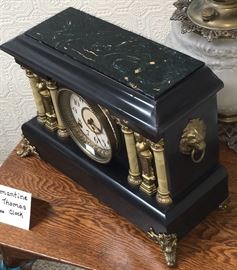 Nice strong running antique Seth Thomas mantle clock