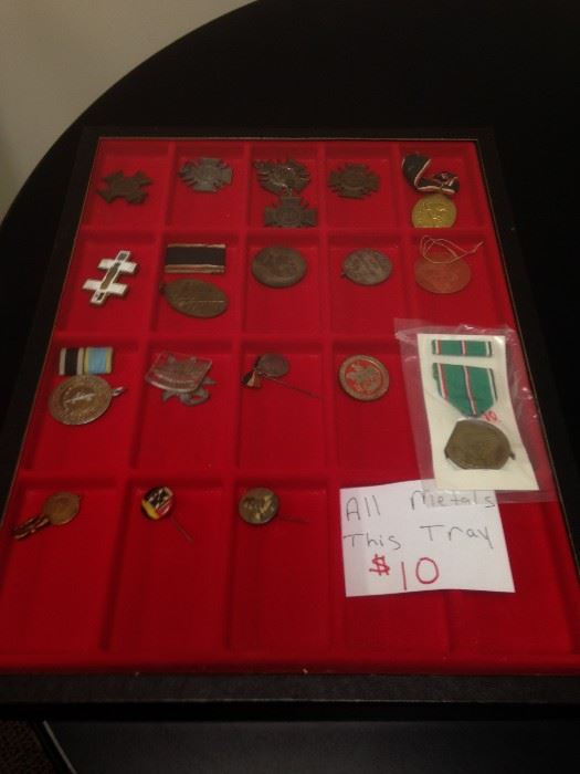 Military Medals WWI-WW2