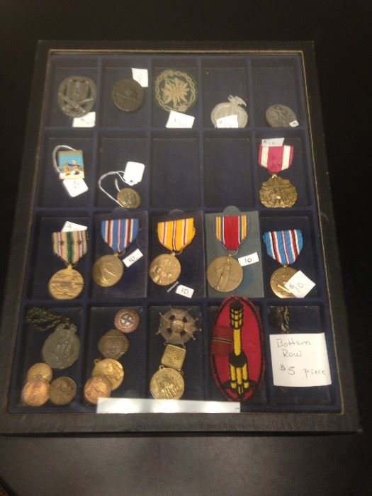 Military  Medals WW1-WW2 