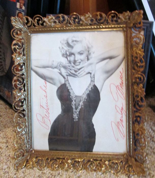 Marilyn Monroe was a amazing find that you don't see every day - Autographed Photo