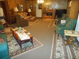 nice  clean home with well kept furnishings