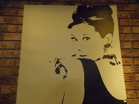 Audrie Hepbern print