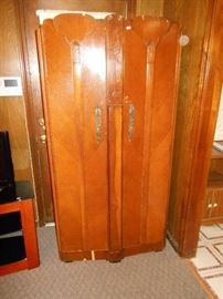 art deco  as-is needs some veneer repair